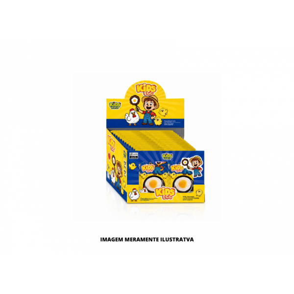 BALA - KIDS HAPPY - 20g GUMMY EGG - DP24